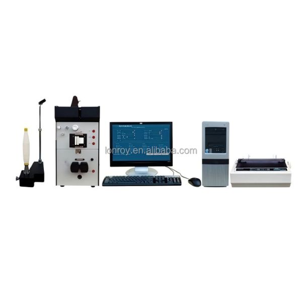 Capacitive Type Yarn Evenness Tester Laboratory Fine Yarn Linear Density Unevenness Test Machine Wool Evenness Test Equipment