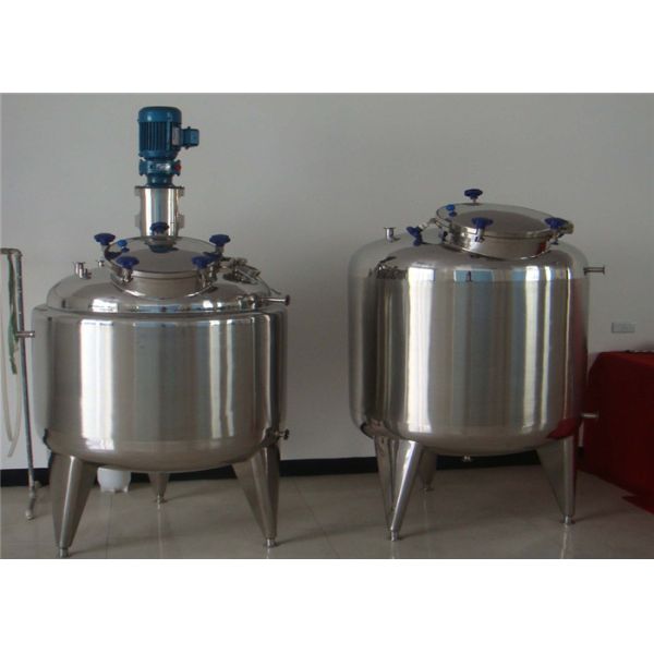 Large Big Stainless Steel Fermentation Tanks 500L - 5000L Capacity For Food Industry