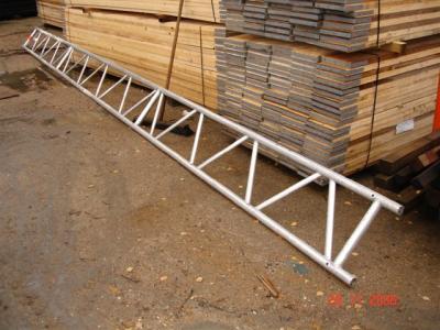 OEM Manufacture Aluminium Scaffold Beams , Scaffold Lattice Beams For Pipe / Clamp System
