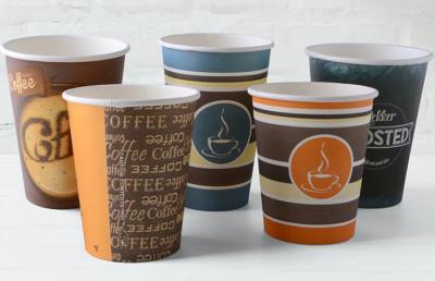 Disposable white paper coffee cups bulk paper coffee cups black paper coffee cups