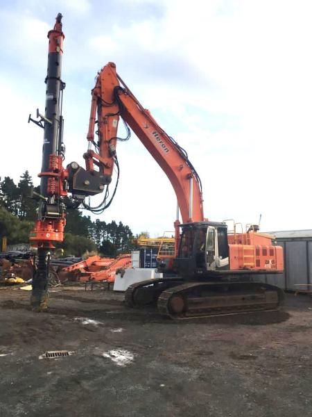 L'installation de forage personnalisée pour les excavatrices