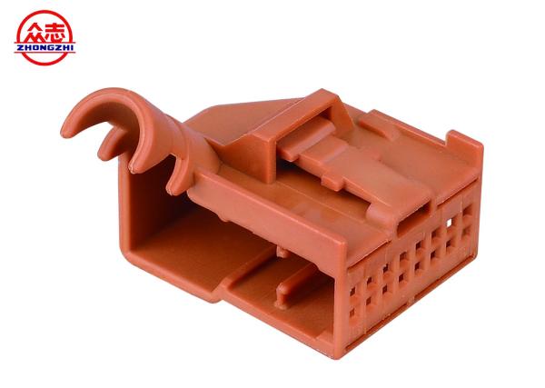 Professional 16 Pin Wire Harness Connector / Automotive Electrical Connectors