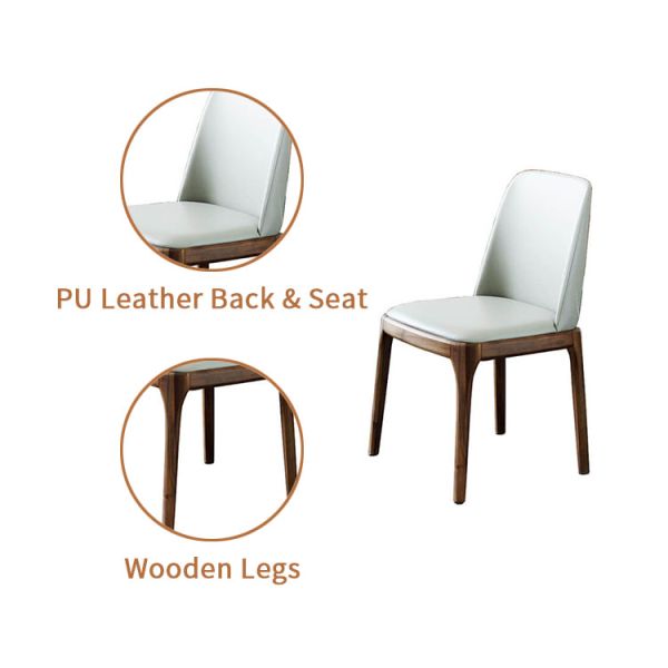 Silla de comedor de madera sólida de tejido de teca para muebles de cafeterías y restaurantes