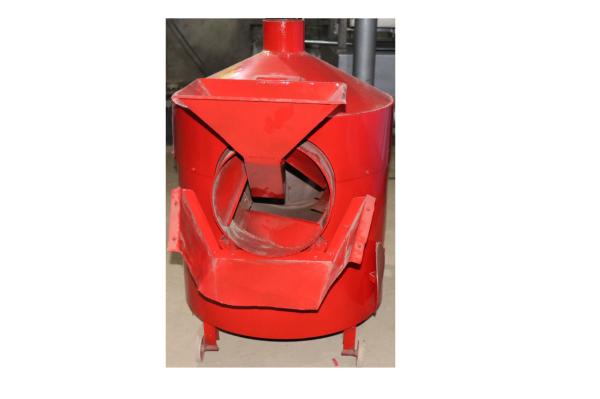 Équipement de torréfaction d'arachide de couleur rouge, rôtissoire électrique commerciale pour des plantes oléagineuses