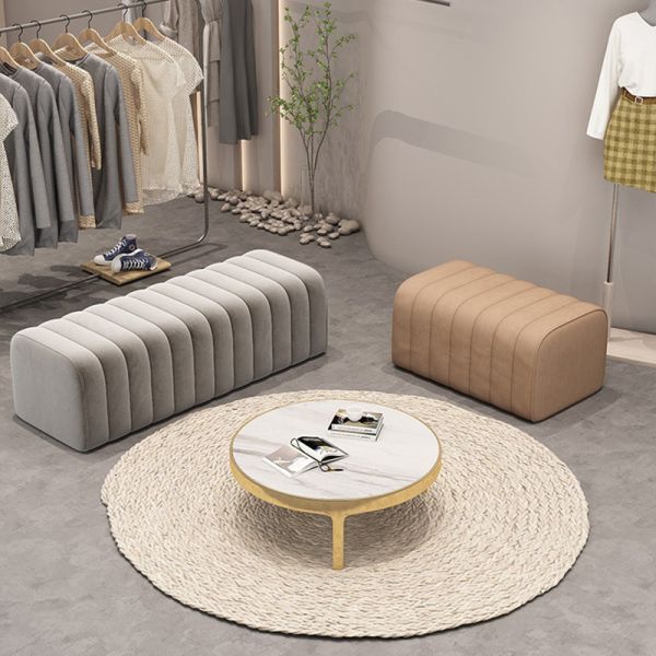 Living Room Shoe Changing Home Door Light Luxury Soft Modern Simple Sofa Side Cloakroom Bed with Minimalist Design Style