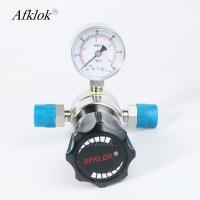 Medical Gas Supply and Medical Equipment Stainless Steel 316L Single Stage Pressure Regulators outlet 60psi 1/2in Male
