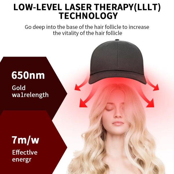 New Arrival Near Infrared Hair Regrowth Pain Relief Light 660 850 Red Light Led Therapy Cap Red Light Led Therapy Hat