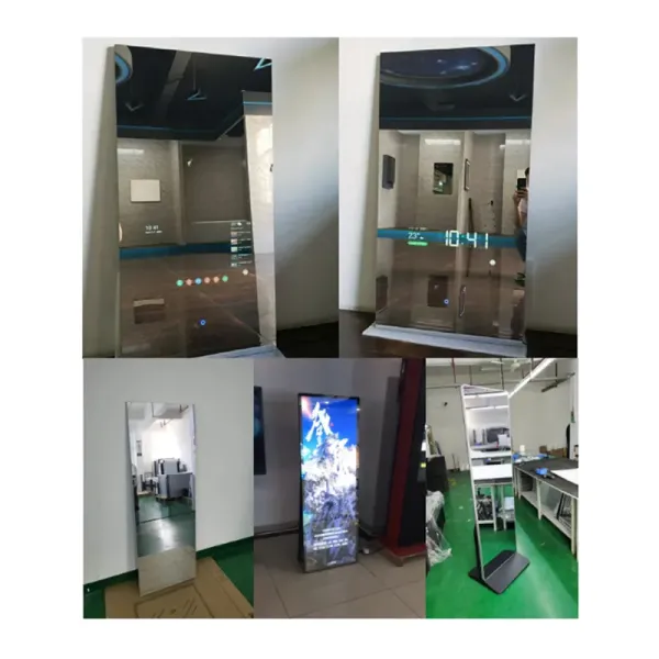 Форма изготовленного на заказ зеркала экрана касания Bathroom 28 дюймов прямоугольная