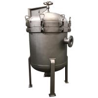 Filtros de saco industriais verticais de aço inoxidável de DL4P2S com o saco de filtro dos PP