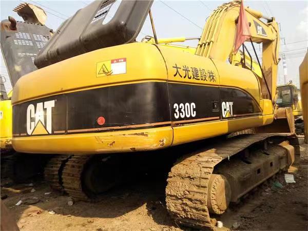Second Hand Cat Excavator For Road Construction CAT 330C Hydraulic Excavator