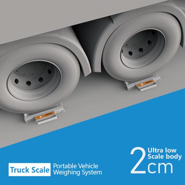 Aluminum Heavy-Duty Construction Axle Weighing Pads/Vehicles Scale/Truck/Car Scales with PDA