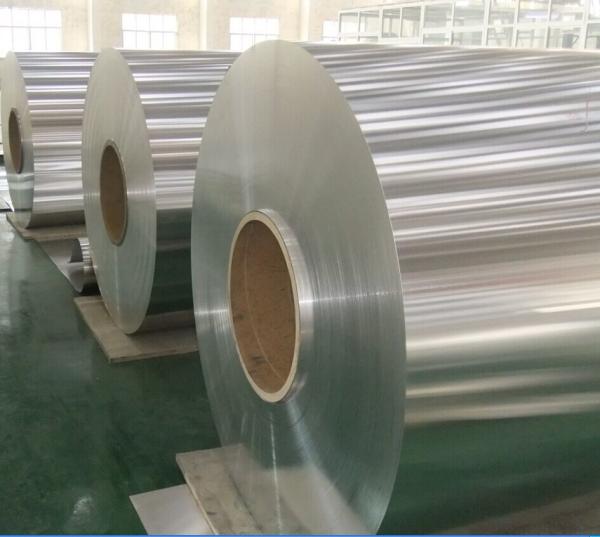 Curtain Wall Silver 5052 Aluminum Coil Smooth Surface Width 1000mm-2600mm