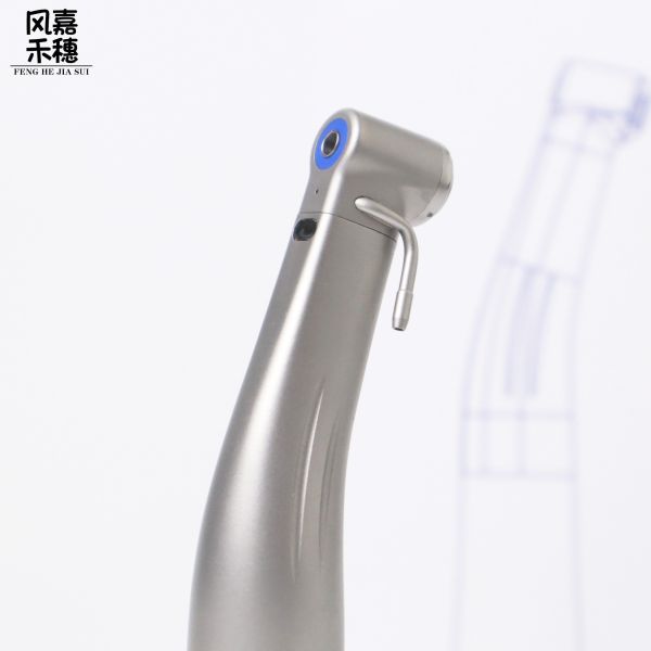 Fiber Optic Dental Hygiene Slow Speed Handpiece SUS316 Implant Contra Angled Handpiece