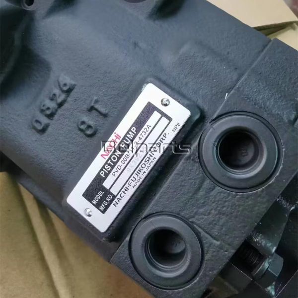 Hydraulic Pump Kobelco SK09SR Mini Excavator Parts PA10V00001F1 Original New Nachi PVD-00B-11-3 Main Piston Pump