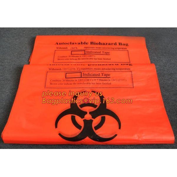PE asbestos waste bags, Disposal Plastic Bag for Construction Waste, rubbish bag for asbestos fibers, bagplastics, bagea