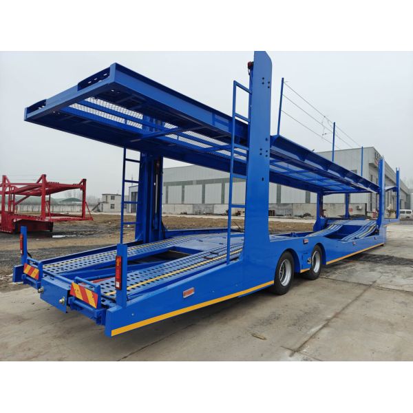 Transport Car Trailer 2 3 Axles 6 Car Carrier 8 10 Units Car Transport Semi Truck Trailer