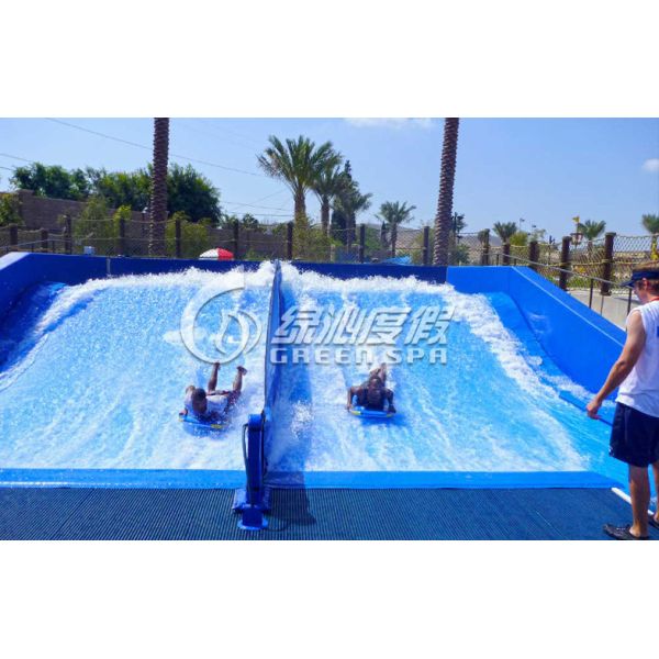 Skateboarding Surf n Slide Water Park 