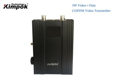 rádio video audio do transmissor de 300-900MHz COFDM para uma comunicação da sede da defesa