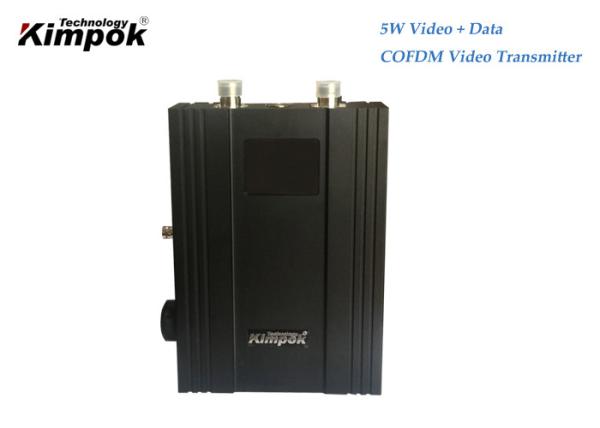 radio visuelle audio d'émetteur de 300-900MHz COFDM pour la communication de siège social de la défense