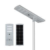 IP65 étanche à l'eau 90W diode électroluminescente solaire lampe de rue, corps en aluminium extérieur intégré plein courant continu