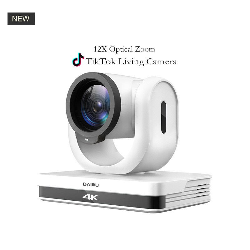 4K 12X Optic HD YouTube ToF Ptz HD Optical Zoom Video Camera for Live Streaming System