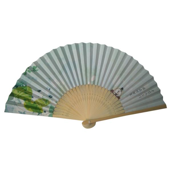 Vintage Chinese Folding Hand Fan Decorative Painted For Wedding Birthday Party