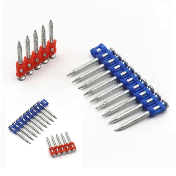 Small Construction Steel Concrete Nails For Nail Gun Corrosion Resistance