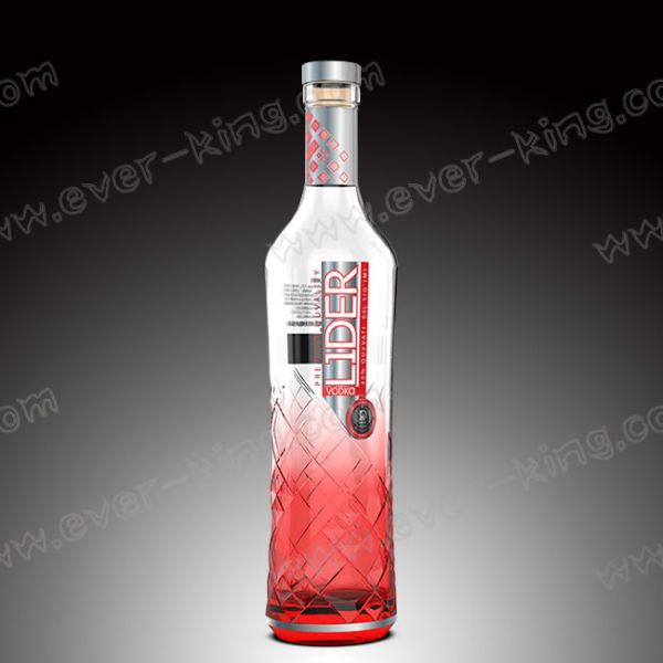 OEM 1500g Luxury Spirits Whiskey Glass Bottle