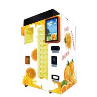 Auto frio fresco do suco de laranja - máquina de venda automática pressionada com tela de exposição