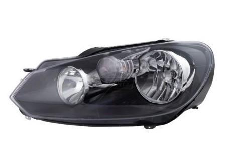 Standard Size Smoke Black VW POLO Led Lights Headlights Leaft Hand Side