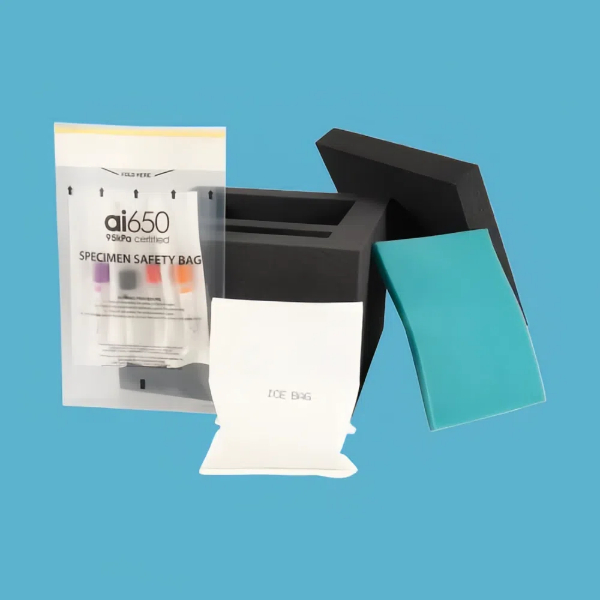 Торбики с образцами биологической опасности 12х7нч Пакет из 100 прозрачных рюкзаков для образцов