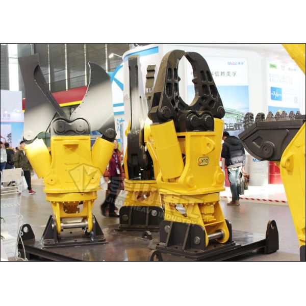 Двойной металл экскаватора цилиндра режет мотор вращения 360 градусов гидравлический