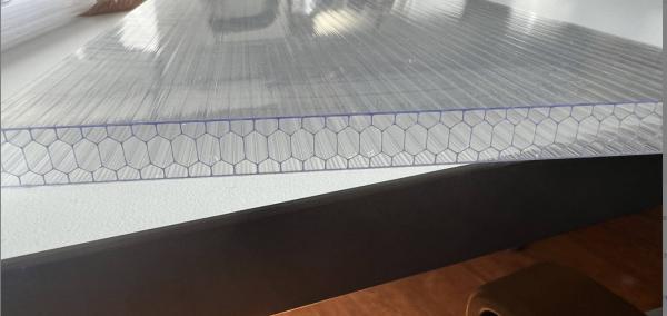 1 2 1 4 pouces épais 1 8 épaisseur de la feuille 4-40mm de cavité de polycarbonate de pouce