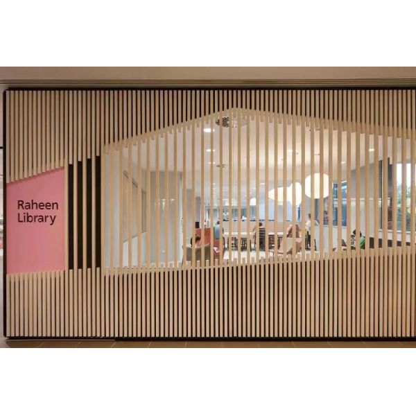 Box Baffle Metal Building Facades Panel 2mm Wall Cladding Curtain Decorated