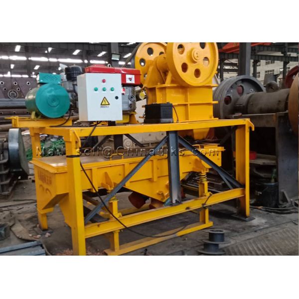 Дробилка челюсти питания 8HP 150X250mm 130mm мини с линейным разделителем