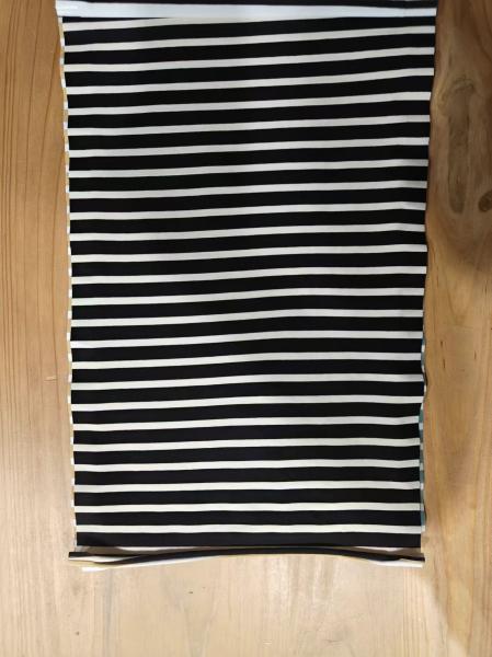 Comfortable And Durble Smooth Striped Knit Fabric For T-Shirt