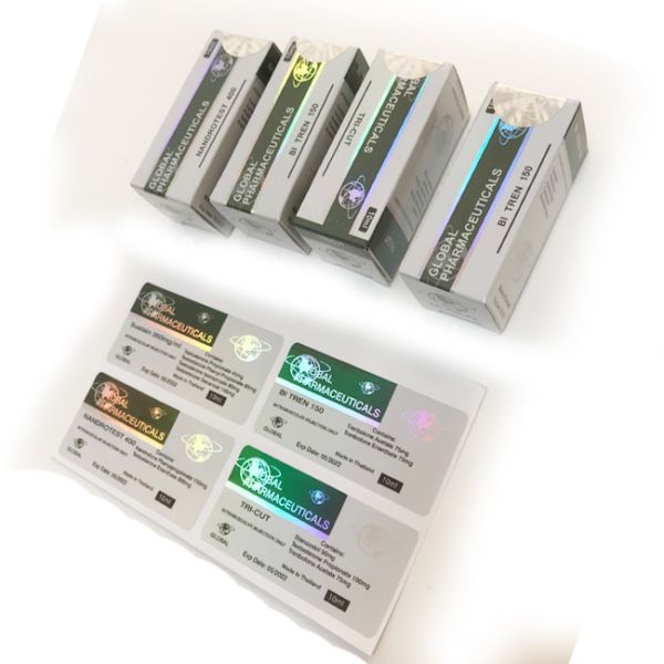 Коробки флакона 10мл флакона 10мл проштампованные голографическим логотипом