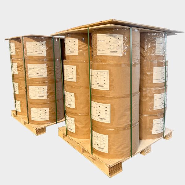Papel de cozinha impermeável não branqueado Jumbo Roll para papel de pergaminho Papel de embrulho alimentar