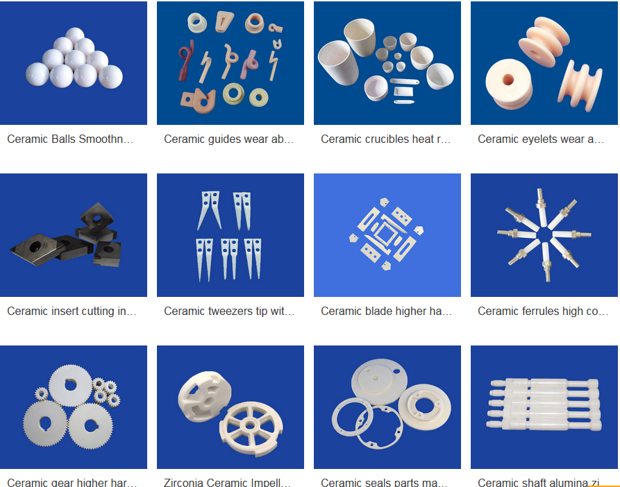 Блок высокотемпературной окиси Zirconia керамический для промышленных продуктов