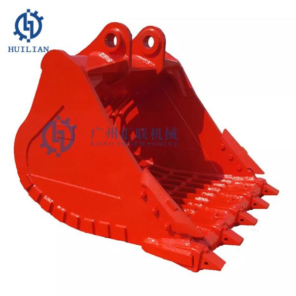 Excavator Spare Parts PC340 Excavator Heavy Duty Rock Bucket Rock Bucket For Komatsu