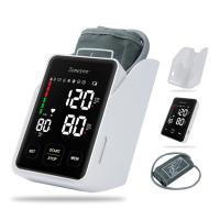 La fréquence cardiaque futée BP de tension artérielle surveillent noir automatique de moniteur de tension artérielle de Digital d'hôpital à la maison le meilleur