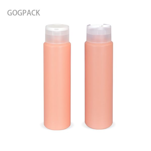 Customized 375ml Disc Top Cap Bottle With HDPE Collar Material