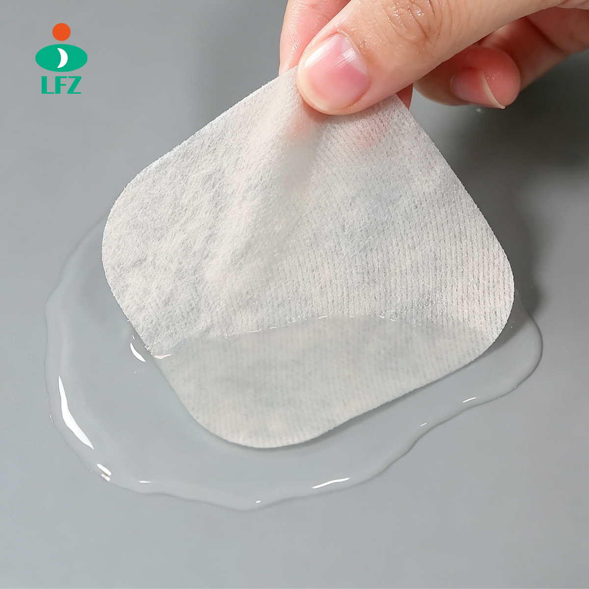 Custom Soft Weave Eucalyptus Lyocell & Bamboo Fiber Toner Pad Single Layer Wet Compress for Face Cleaning