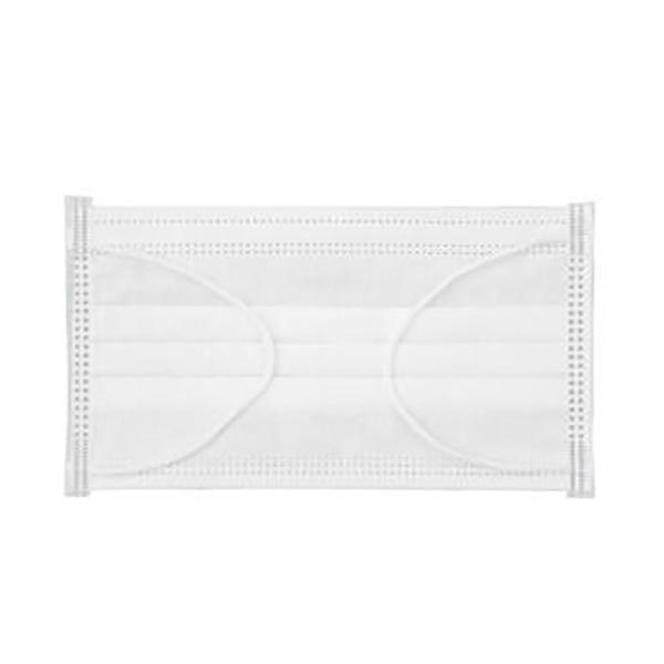 Anti Dust Non Woven Face Mask White Ear Loop Disposable Surgical Mask