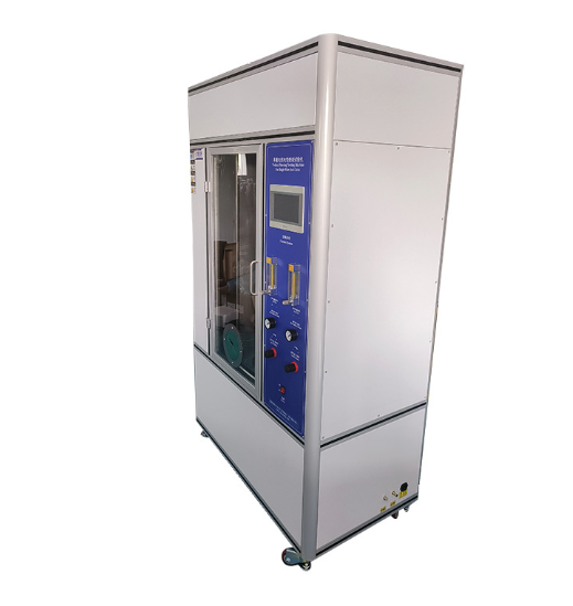 IEC 60332 EN 50265 Touch Screen Single Wire And Cables Vertical Combustion Testing Machine Lab Test Machine