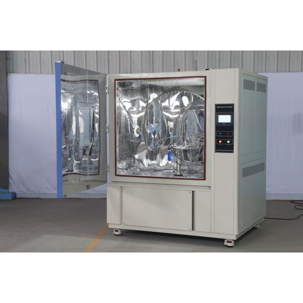 380V 50Hz Environmental Testing Equipment IEC60529 IPX3 IPX4 Rainfall Test Lab Equipment