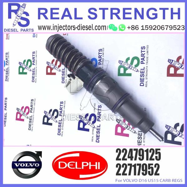 Injetor de combustível diesel common rail 22717952 BEBE5L17001 22479125 para peças de motor