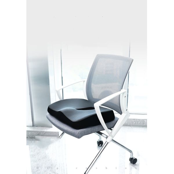 Memory Foam Seat Cushion for Butt Knitted Increase Height Reduce Pressure Breatheable