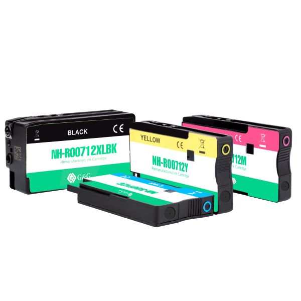 Betcolor Factory Wholesale High Quality 712 for Cartridge Full 80ML/29ML Re-Manufactured for HP Designjet