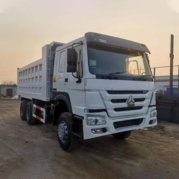 High Capacity 40 Ton 6x4 371HP 375HP Sinotruk Howo Used Tipper Dump Truck For Africa